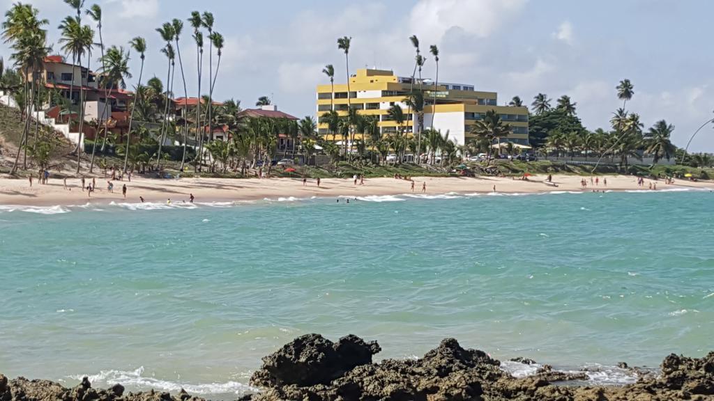 Praia Tabatinga Ap Beira Mar Com Vista Deslumbrante Da Praia 雅克南 外观 照片