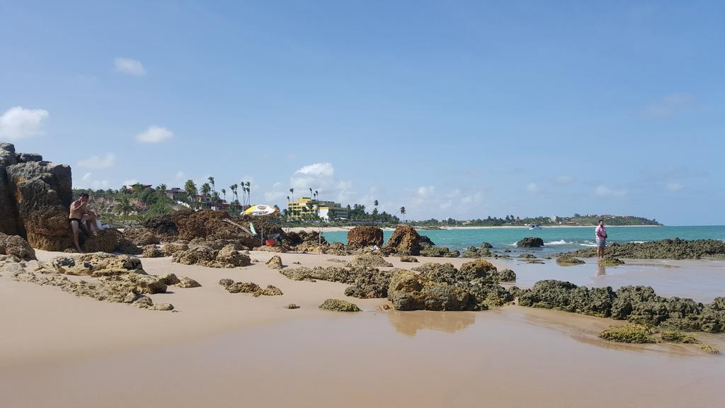 Praia Tabatinga Ap Beira Mar Com Vista Deslumbrante Da Praia 雅克南 外观 照片