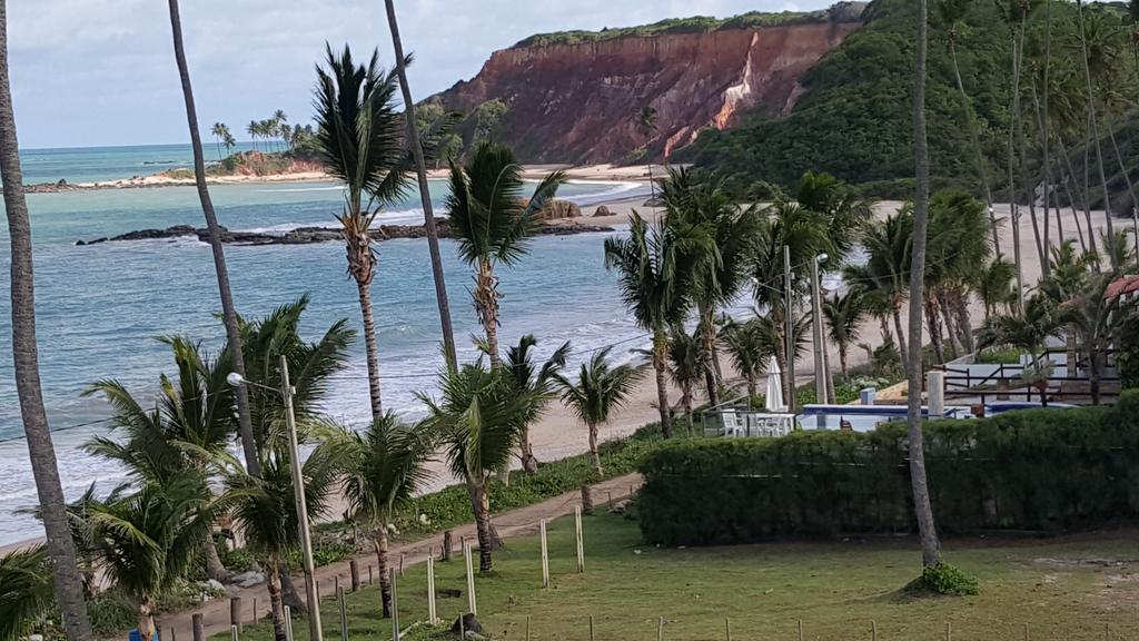 Praia Tabatinga Ap Beira Mar Com Vista Deslumbrante Da Praia 雅克南 外观 照片