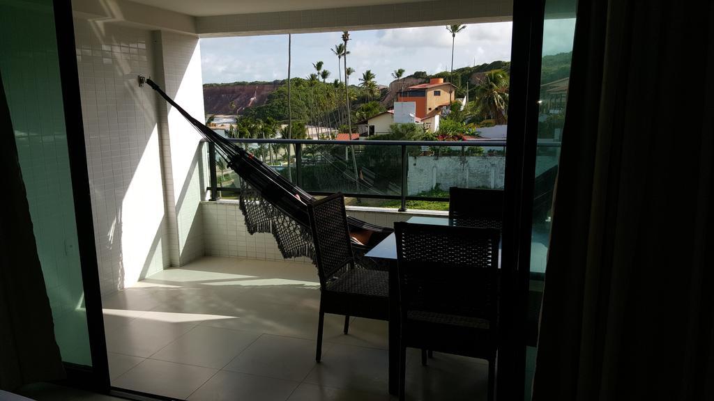 Praia Tabatinga Ap Beira Mar Com Vista Deslumbrante Da Praia 雅克南 外观 照片