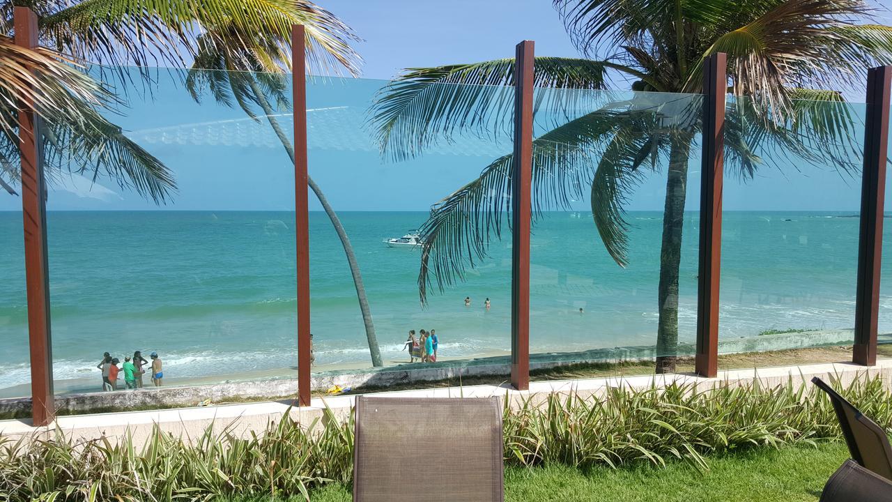 Praia Tabatinga Ap Beira Mar Com Vista Deslumbrante Da Praia 雅克南 外观 照片