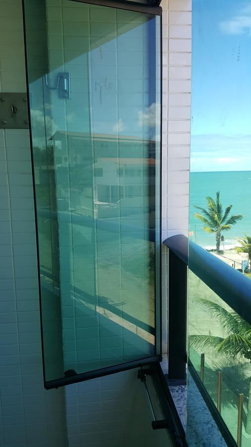 Praia Tabatinga Ap Beira Mar Com Vista Deslumbrante Da Praia 雅克南 外观 照片