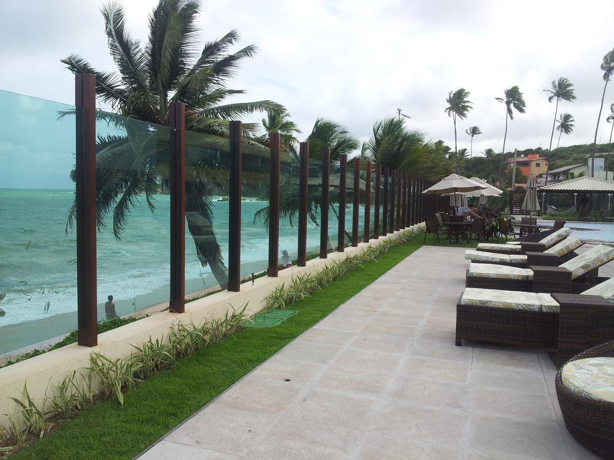 Praia Tabatinga Ap Beira Mar Com Vista Deslumbrante Da Praia 雅克南 外观 照片