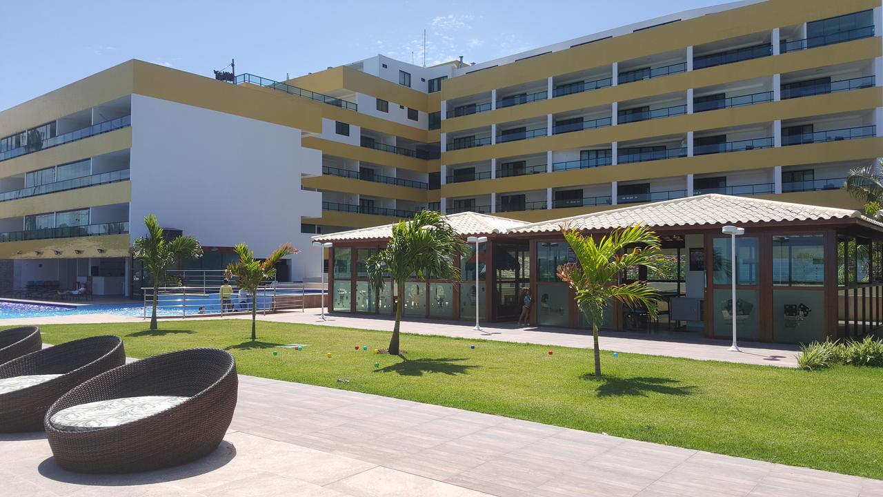Praia Tabatinga Ap Beira Mar Com Vista Deslumbrante Da Praia 雅克南 外观 照片