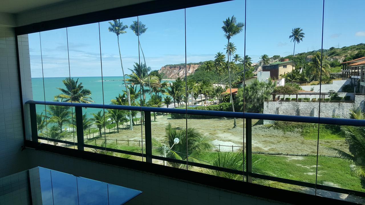 Praia Tabatinga Ap Beira Mar Com Vista Deslumbrante Da Praia 雅克南 外观 照片