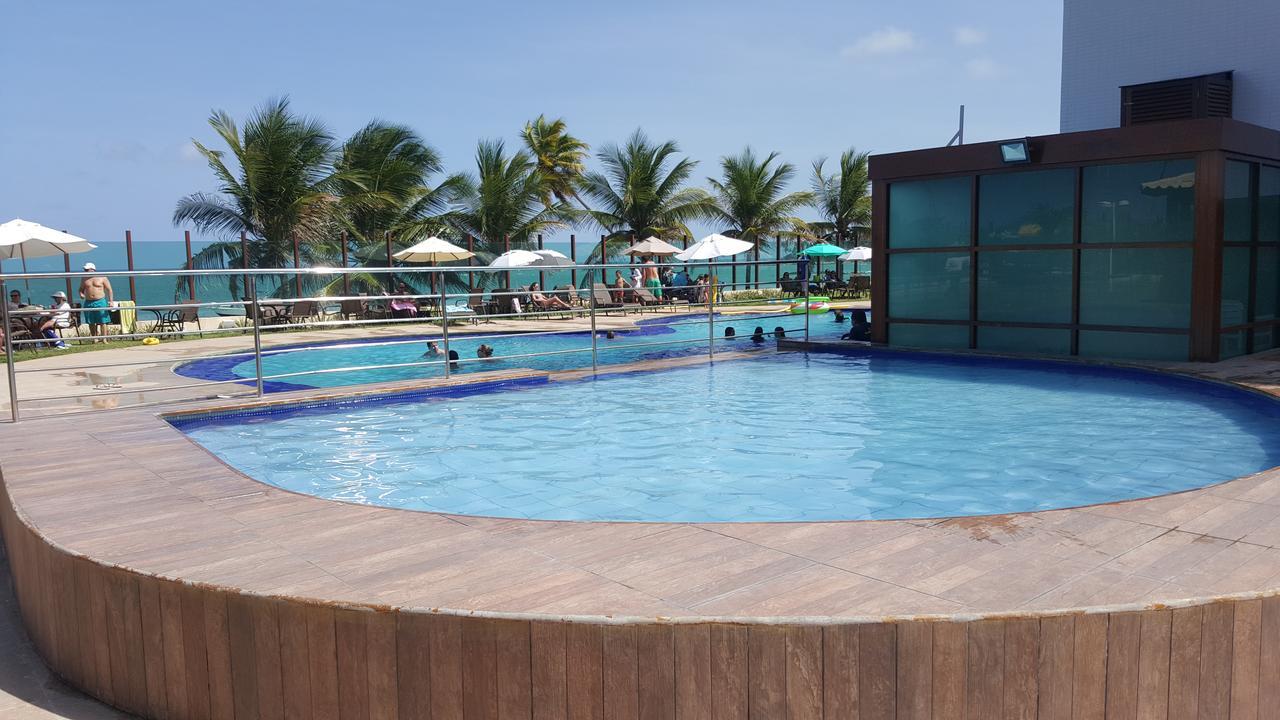 Praia Tabatinga Ap Beira Mar Com Vista Deslumbrante Da Praia 雅克南 外观 照片