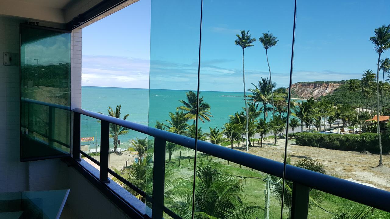 Praia Tabatinga Ap Beira Mar Com Vista Deslumbrante Da Praia 雅克南 外观 照片