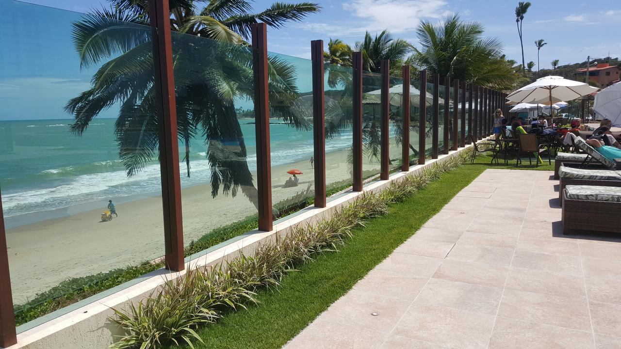 Praia Tabatinga Ap Beira Mar Com Vista Deslumbrante Da Praia 雅克南 外观 照片