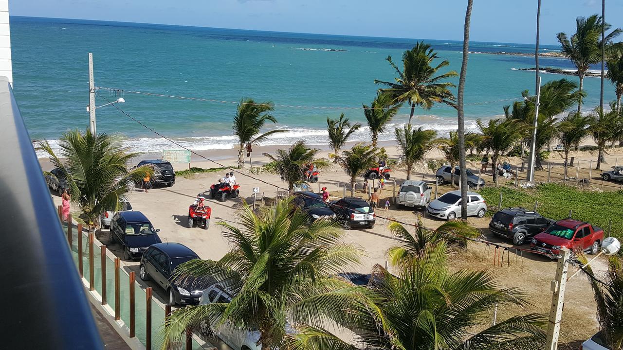 Praia Tabatinga Ap Beira Mar Com Vista Deslumbrante Da Praia 雅克南 外观 照片
