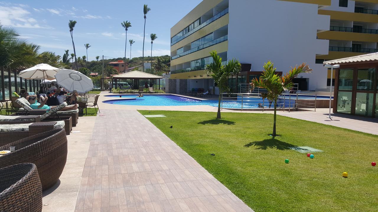Praia Tabatinga Ap Beira Mar Com Vista Deslumbrante Da Praia 雅克南 外观 照片
